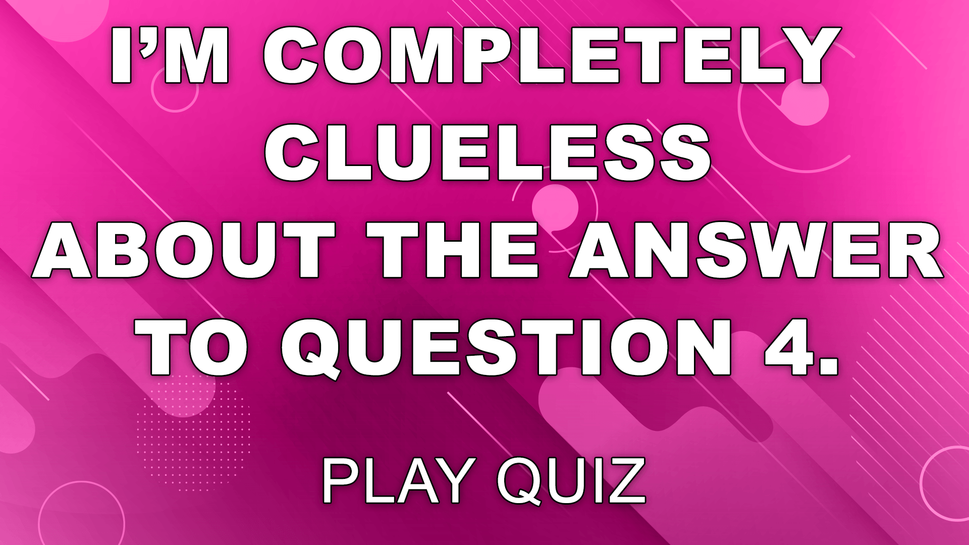 Banner for Try out this knowledge quiz