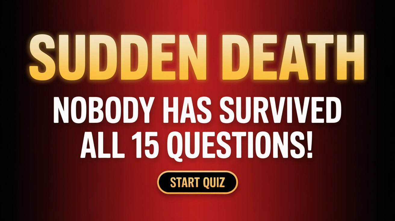 Banner for Sudden Death: General Knowledge