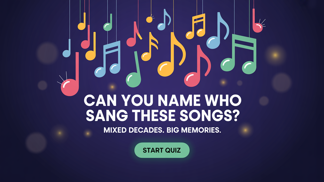 Banner for Can you name these artists for us?