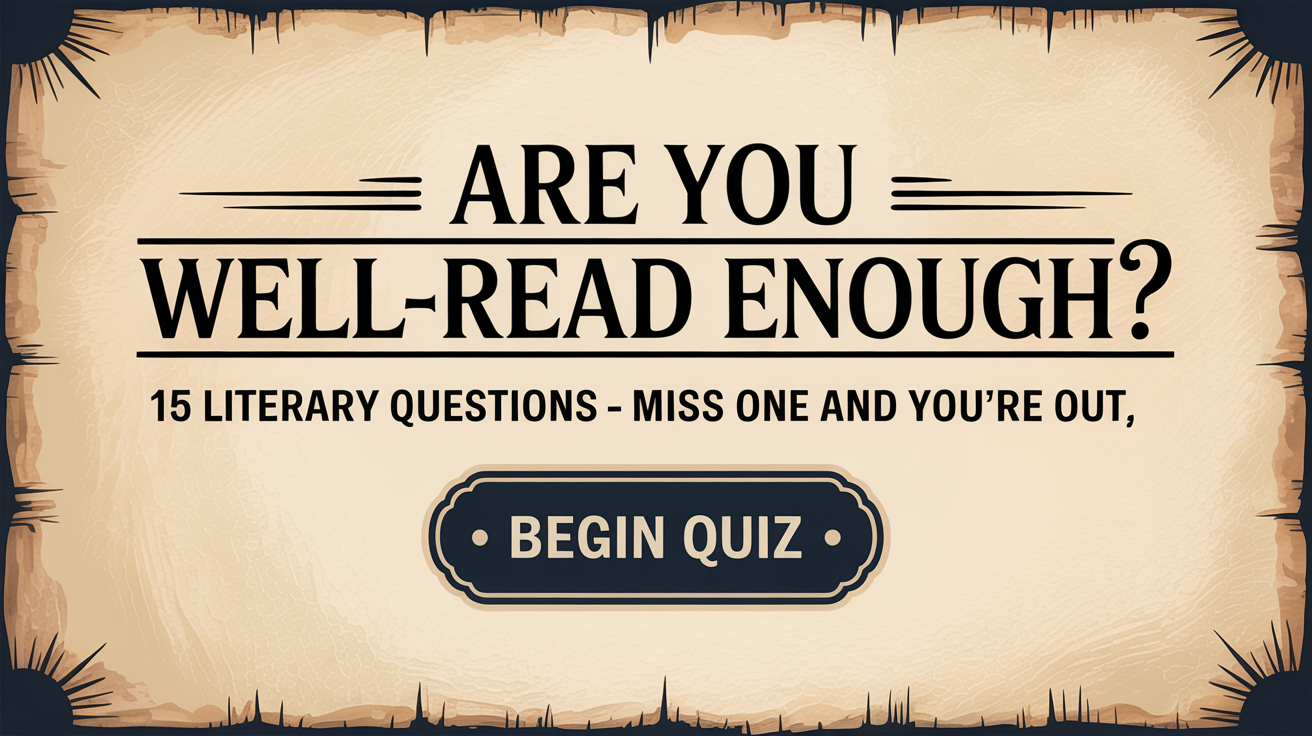 Banner for 15 Literary Questions