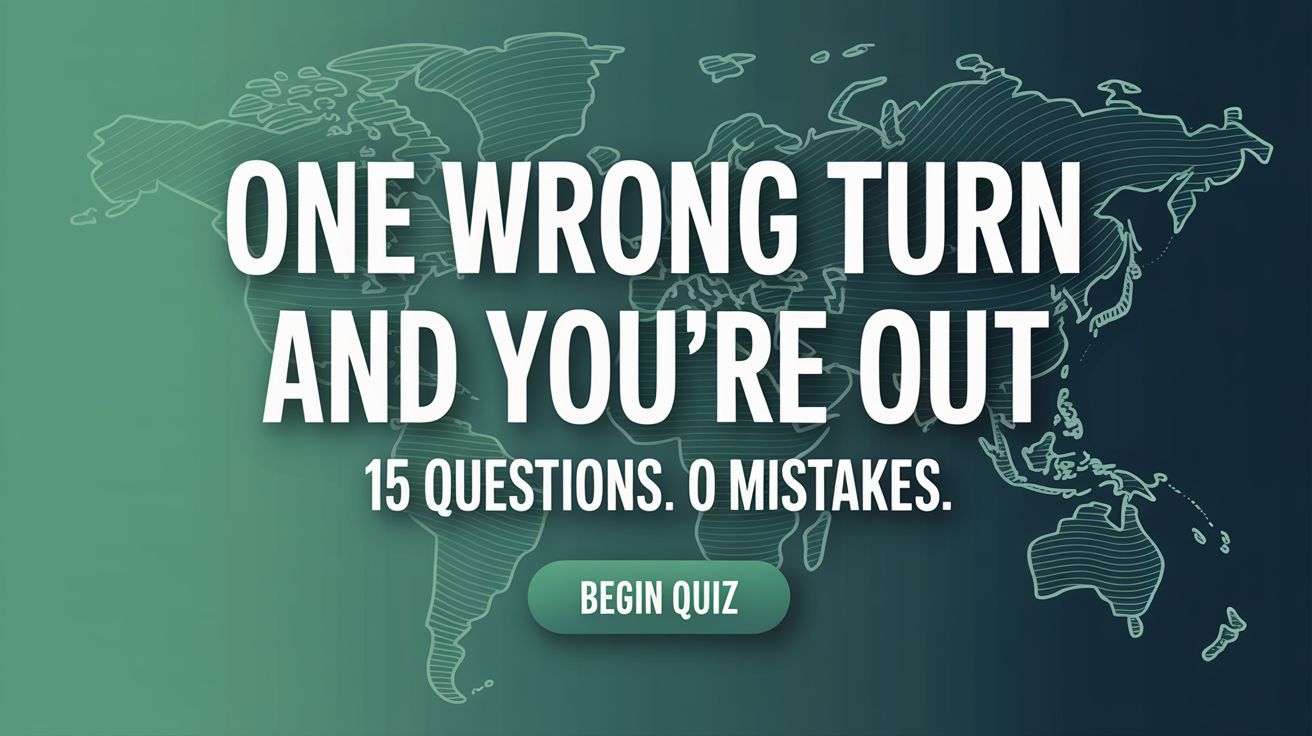 Banner for Sudden Death: Geography Quiz