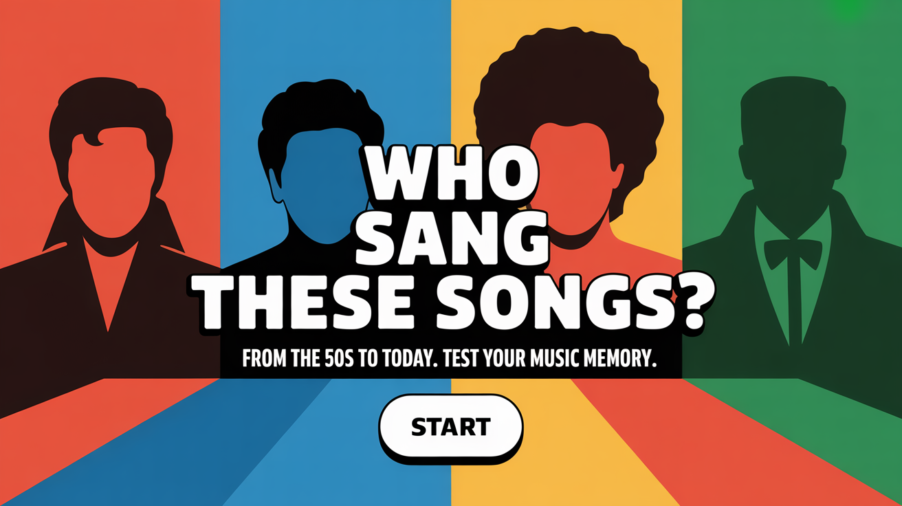 Banner for Who sang?