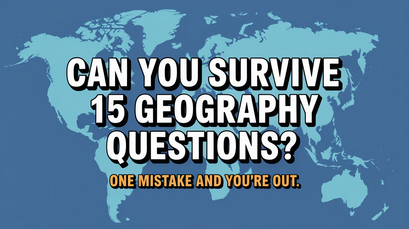 Banner for 15 Geography Questions