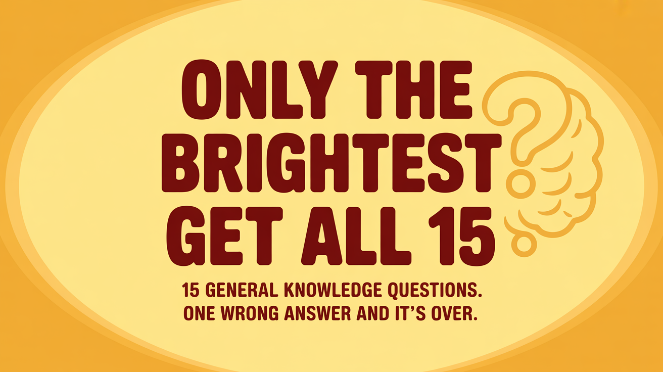 Banner for Are you one of the brightest?