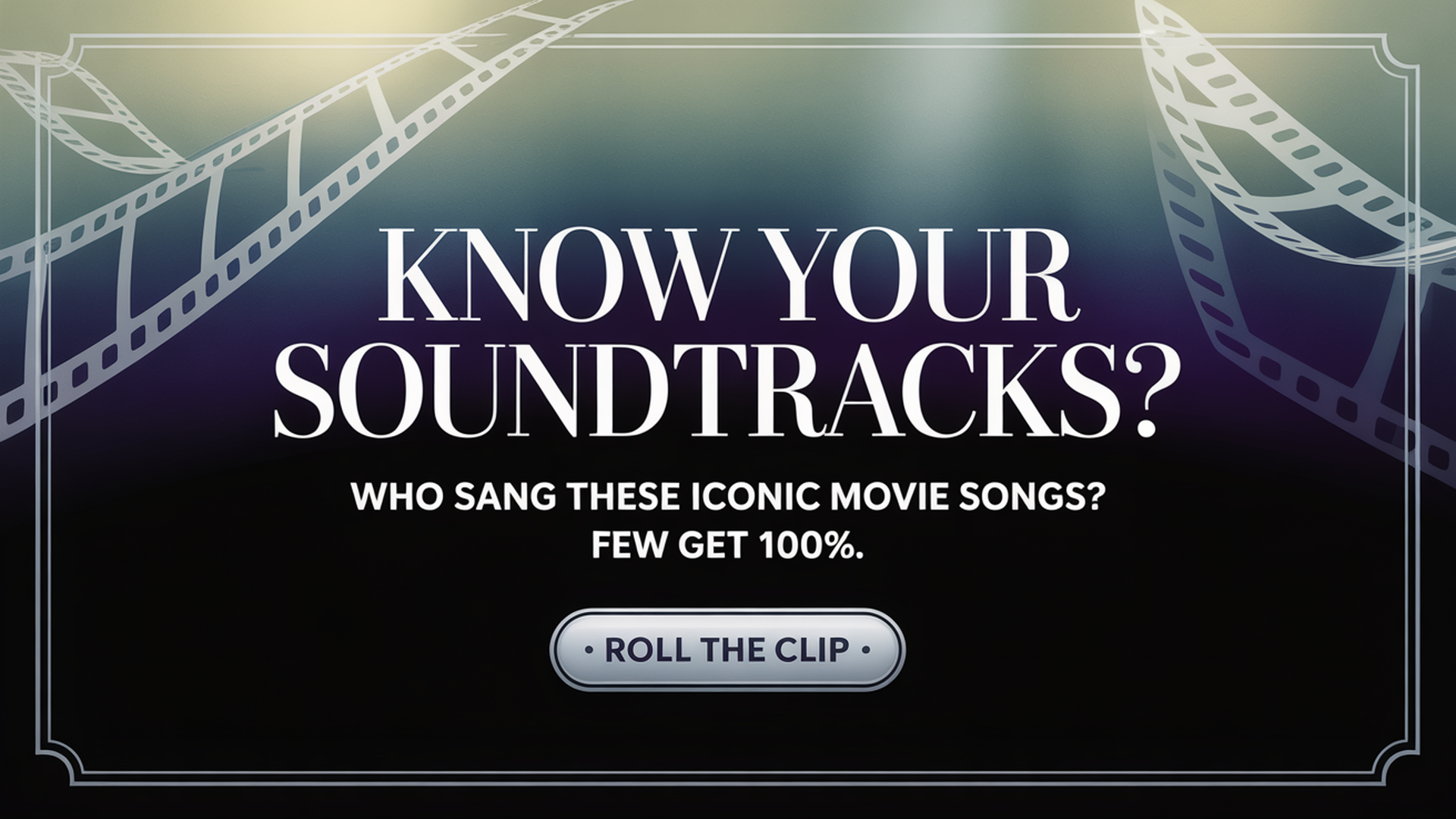 Banner for Who sang these soundtracks?