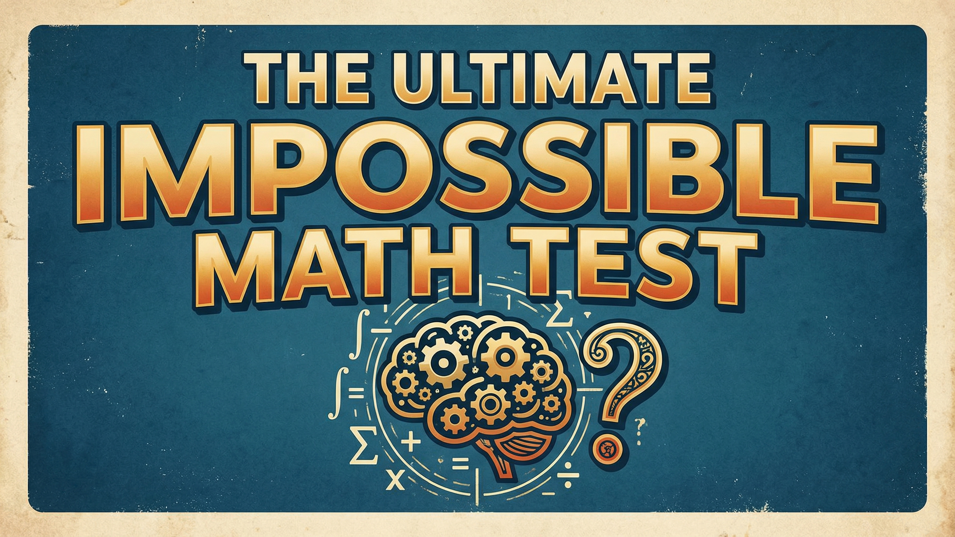Banner for Can You Beat This Impossible Math Quiz?