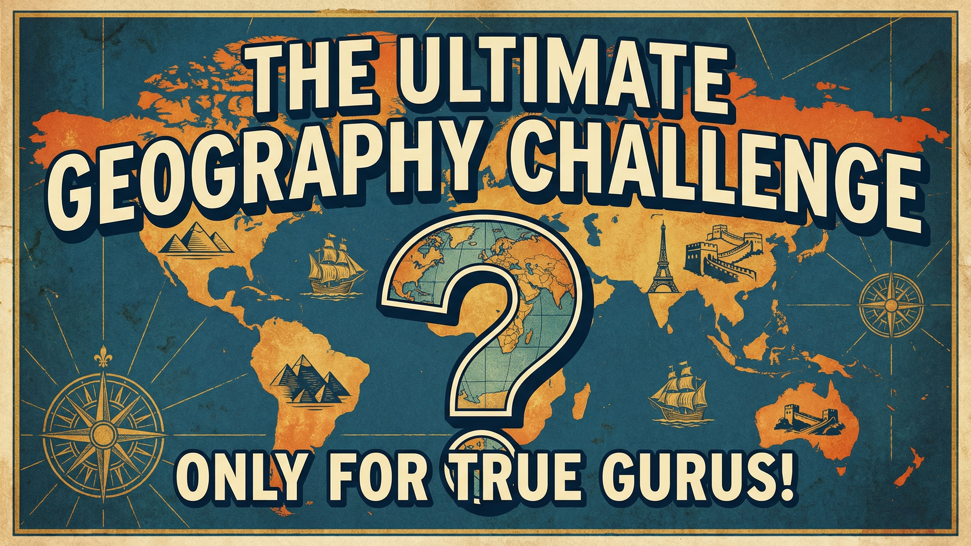 Banner for Can You Answer These Difficult Geography Questions?