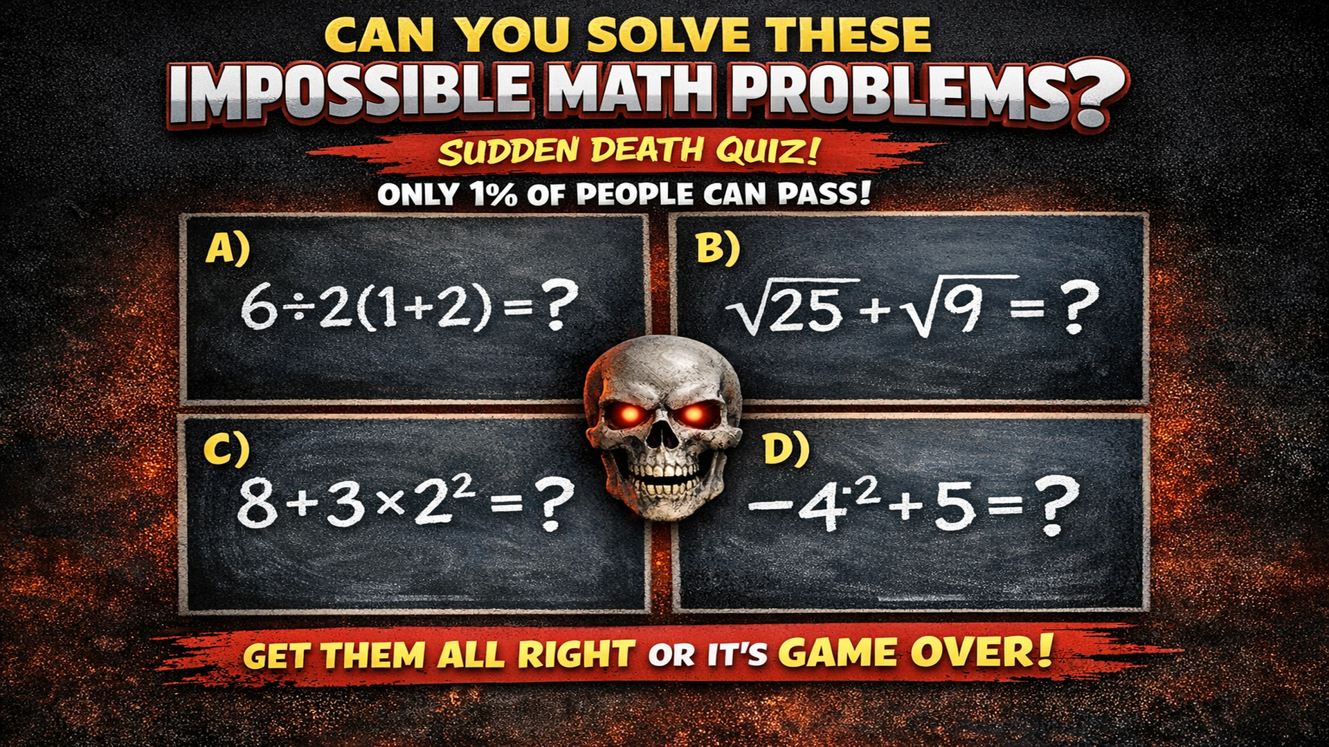 Banner for Can You Solve These Impossible Math Problems?