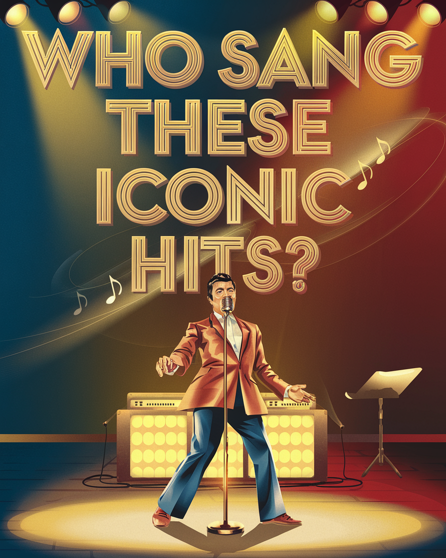 Banner for Who Sang These Iconic Hits?