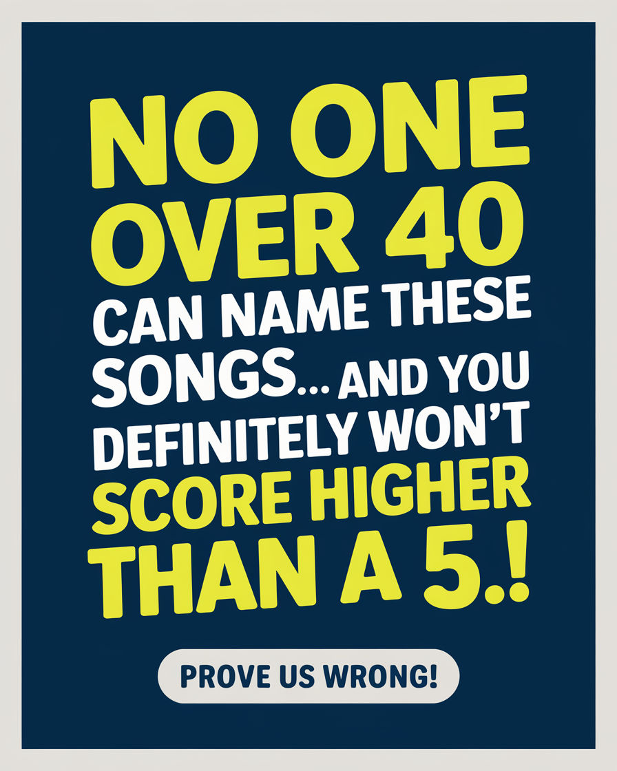 Banner for Who sang these songs?