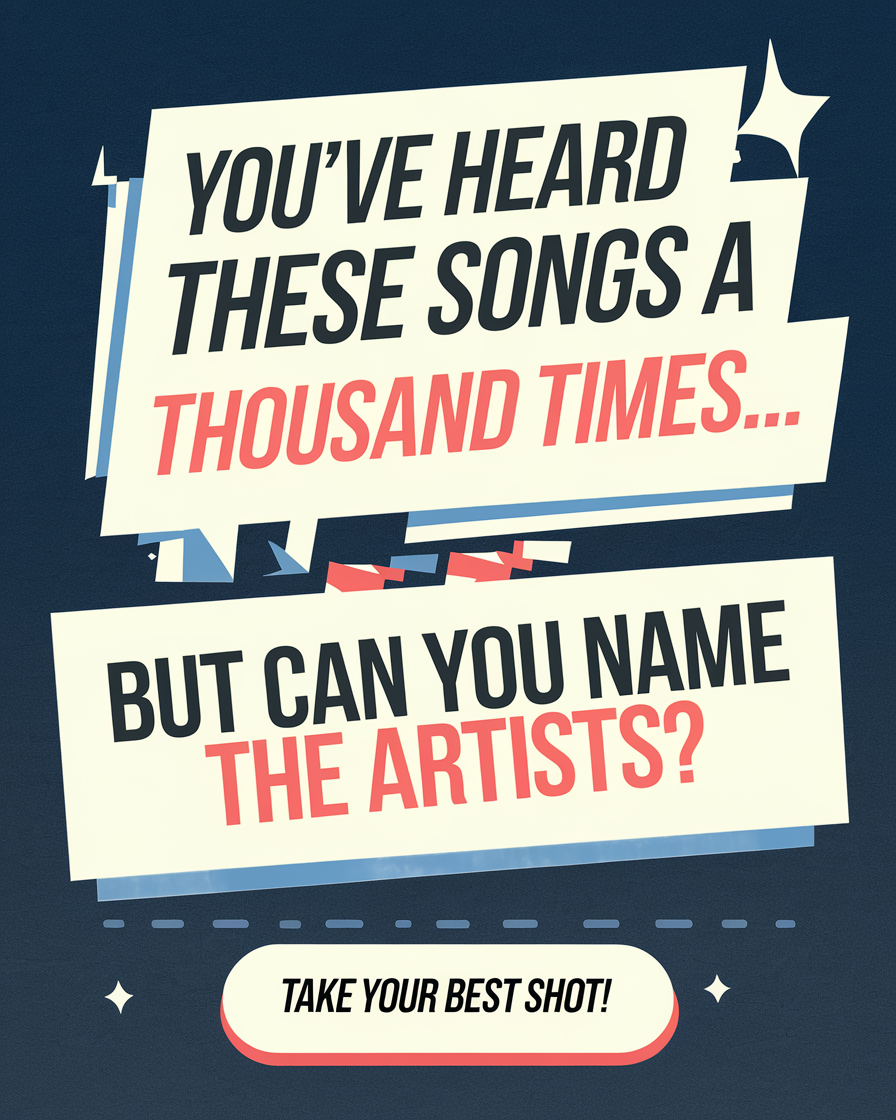 Banner for Who Sang These Famous Songs?