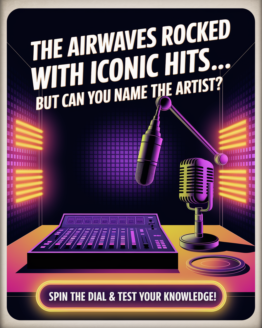 Banner for Who Sang These Iconic Songs?