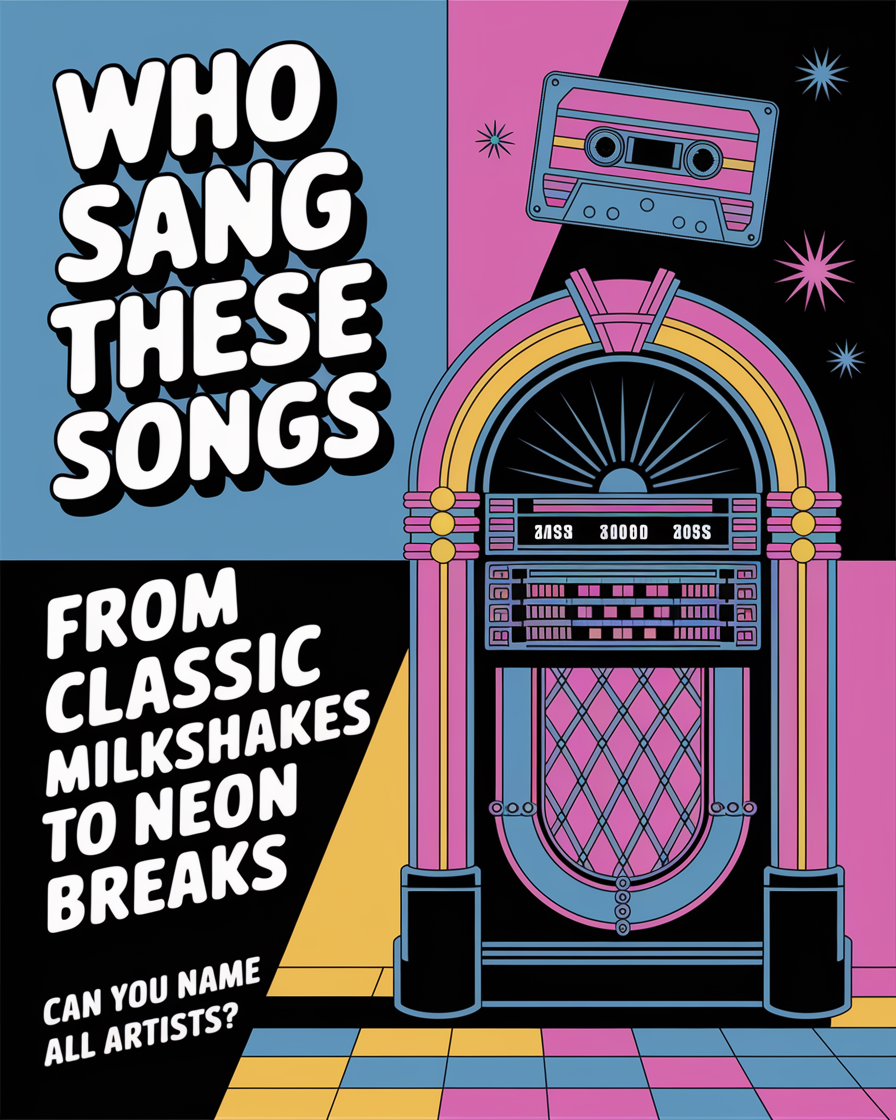 Banner for Who Sang These 50s to 80s Hits?