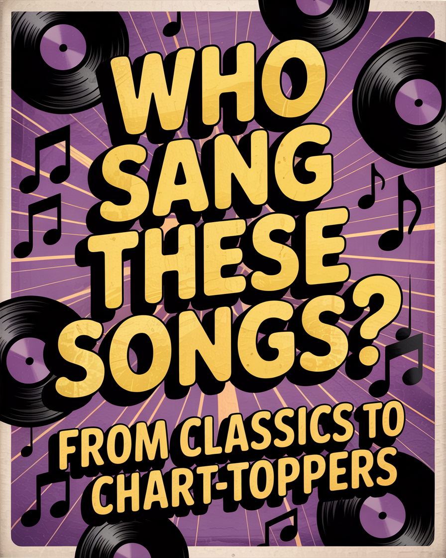 Banner for Who Sang These Songs?