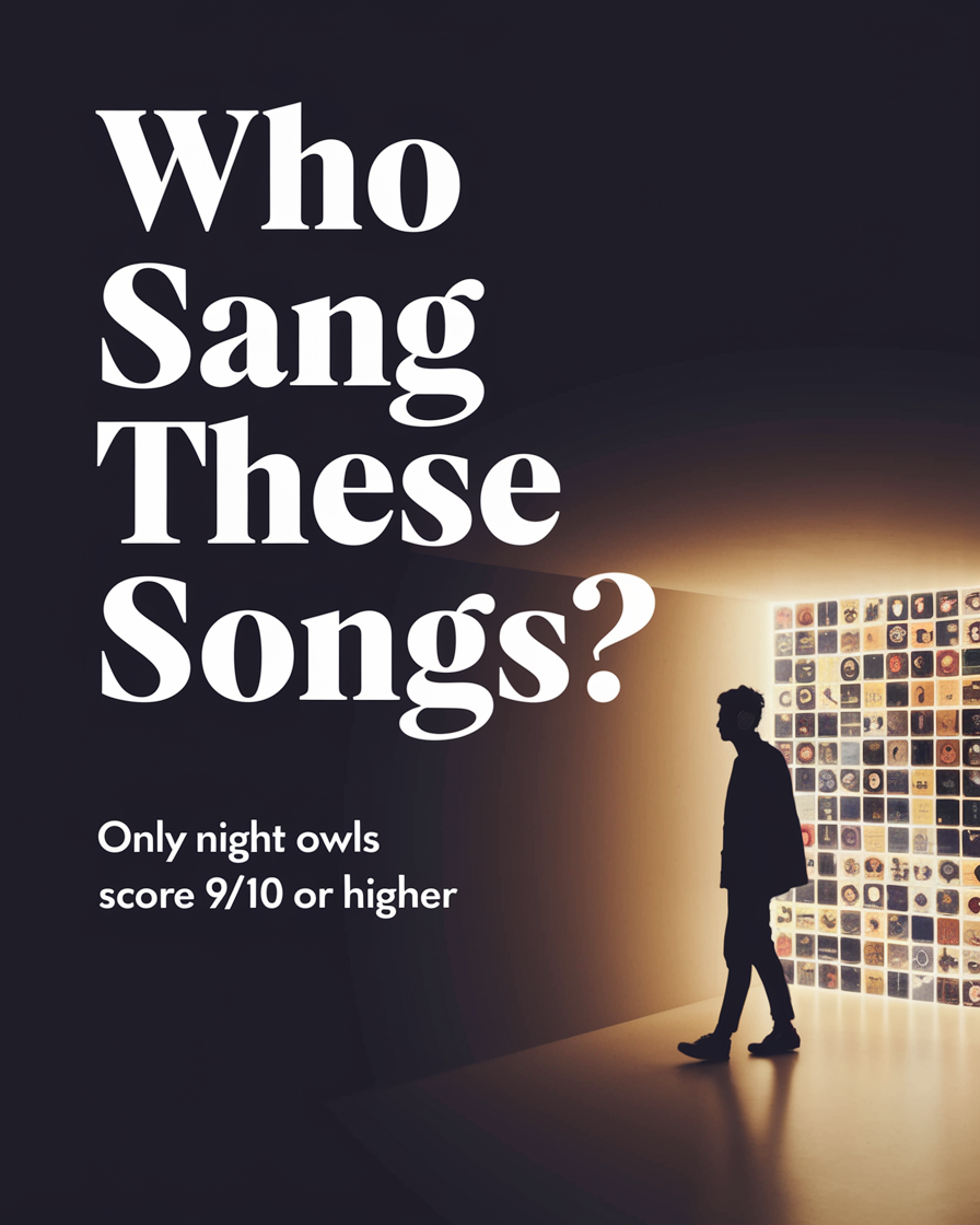 Banner for Who sang?