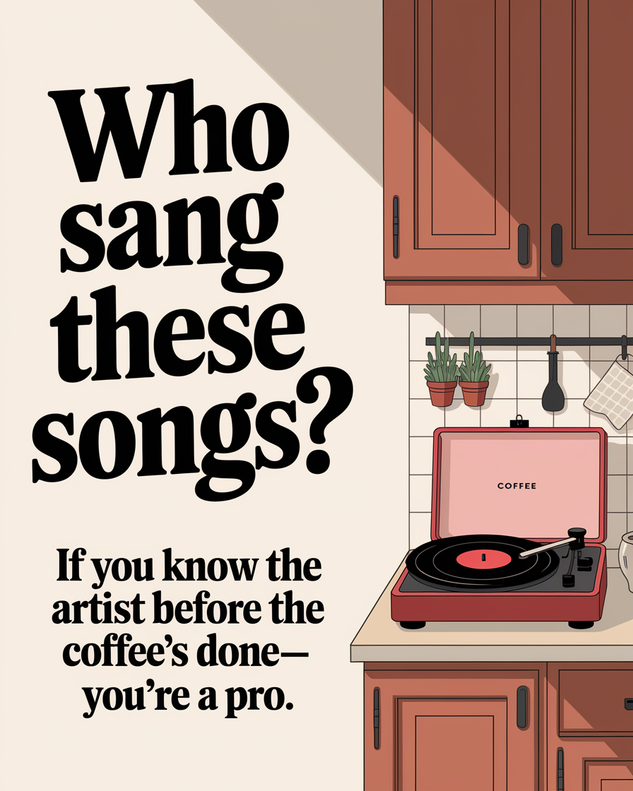 Banner for Who Sang These Famous Songs?