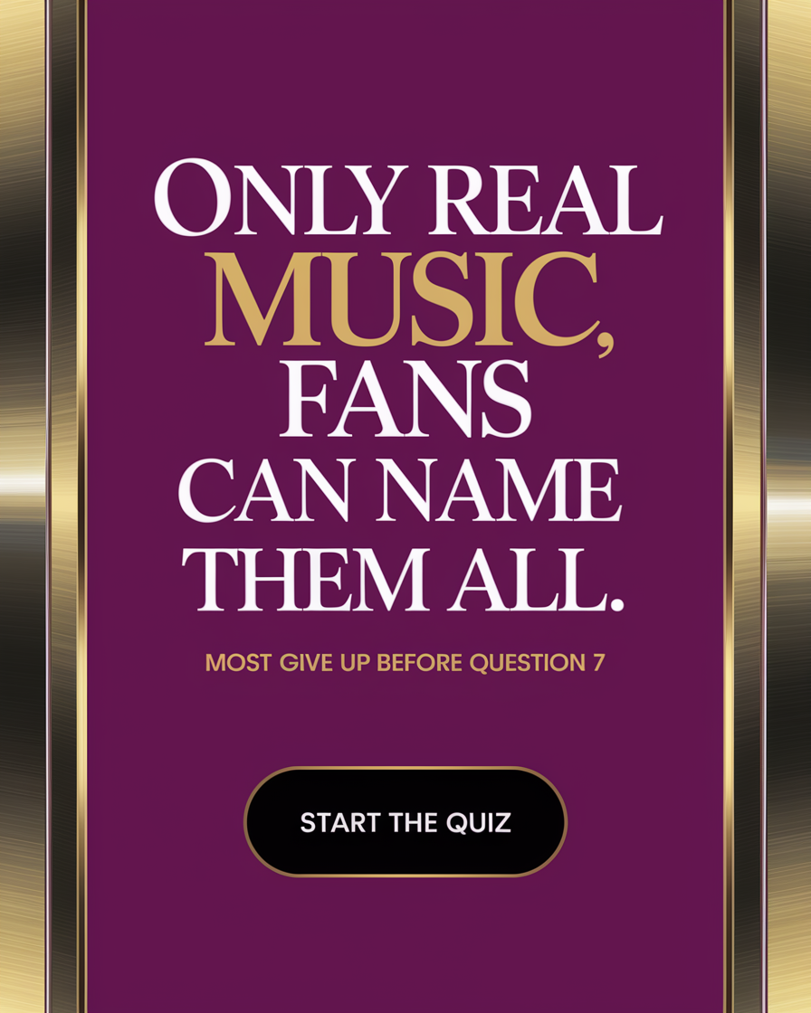 Banner for Only real music fans can name these artists