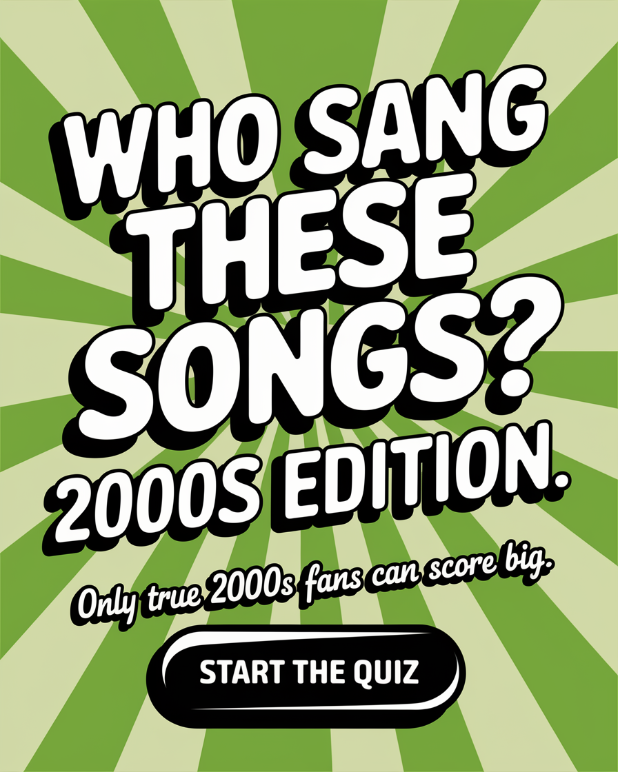 Banner for Who Sang These Songs From This Millennium?