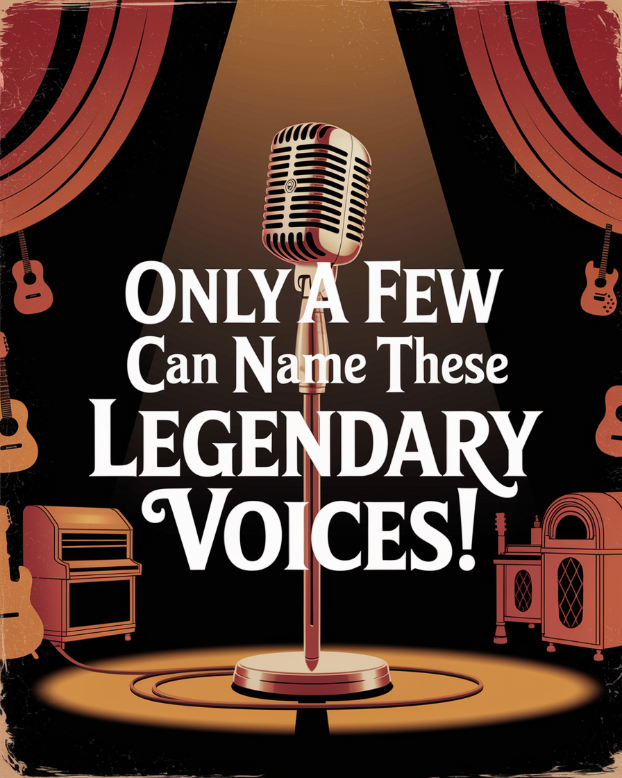 Banner for Can you name one of these Legendary Voices?