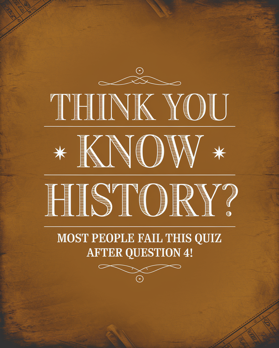 Banner for Think you know History?