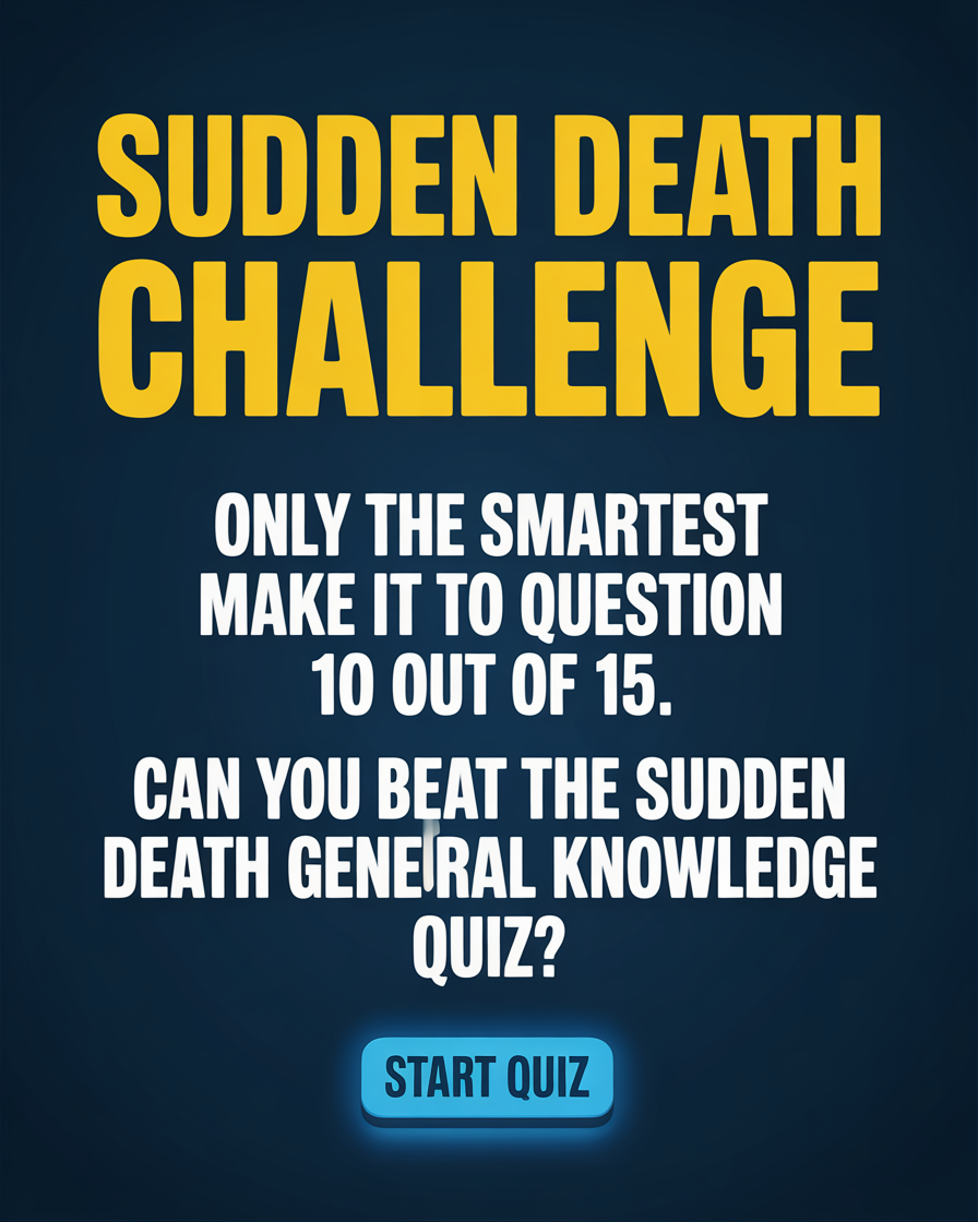Banner for Sudden Death Quiz Challenge