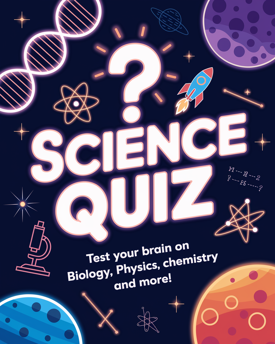 Banner for Test Your Brain on Science!