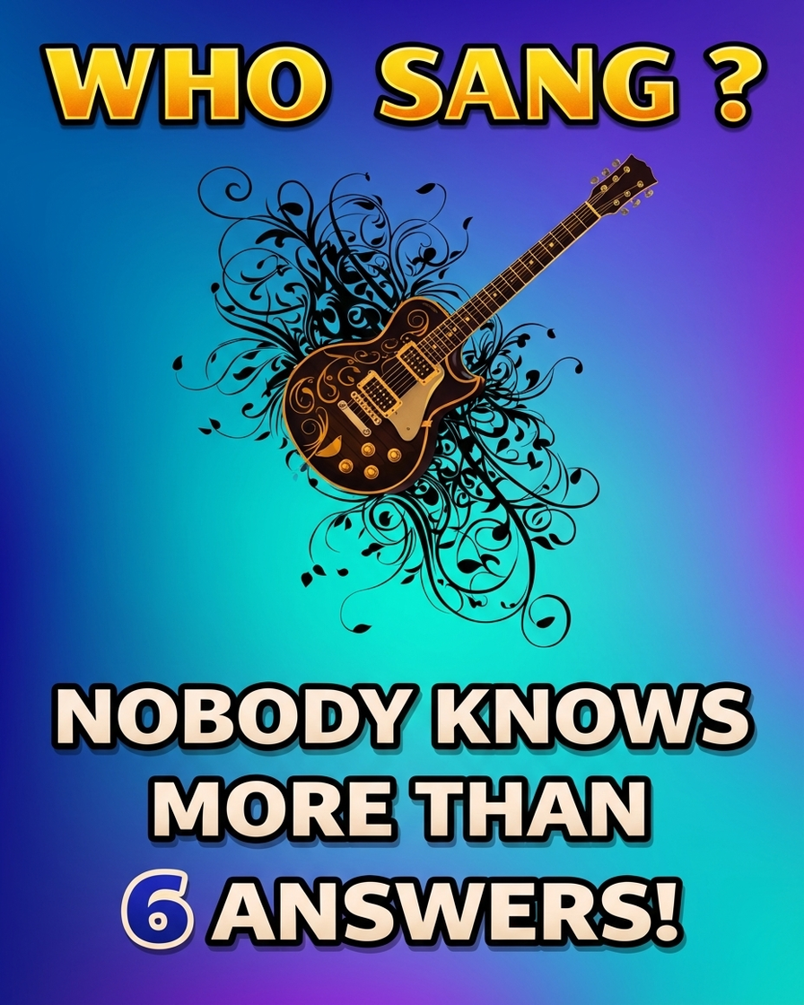 Banner for Do you know who sang these songs? 