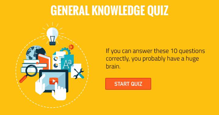 Banner for Hard General Knowledge Trivia Quiz. Can you do it?