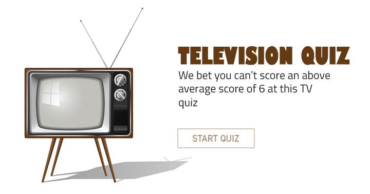 Banner for Television Trivia Quiz.