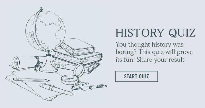 Banner for History Trivia Quiz