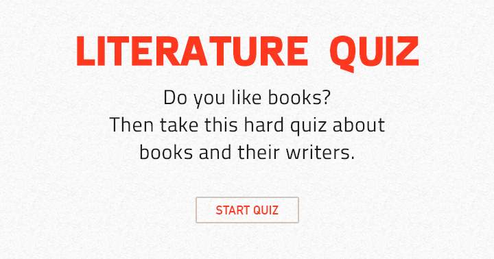 Banner for Do you like books? Then takes this fun quiz and share your score.