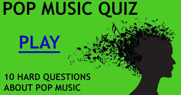 Banner for Pop Music Quiz