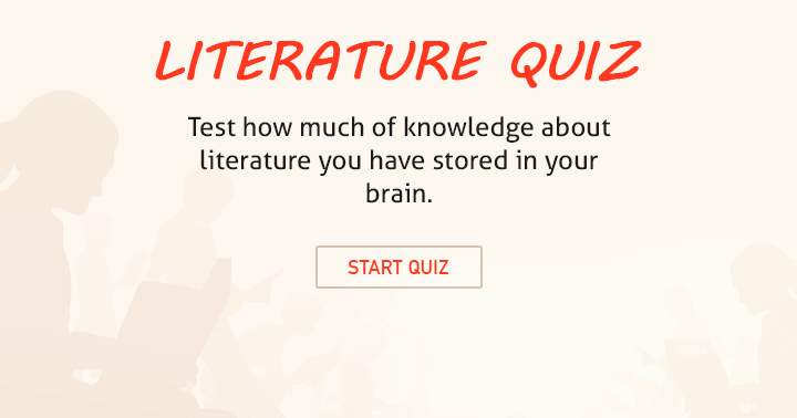 Banner for This quiz is for bookworms only!