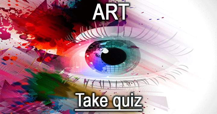 Banner for Can you get at least 50% correct in this Art quiz?