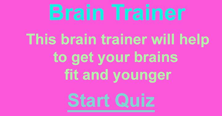 Banner for Brain Trainer