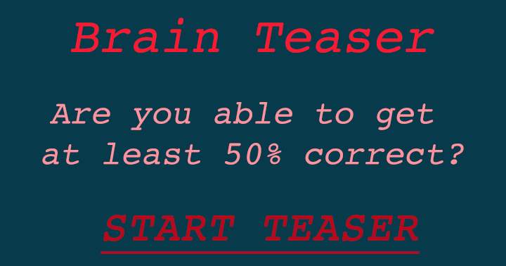 Banner for Brain Teaser