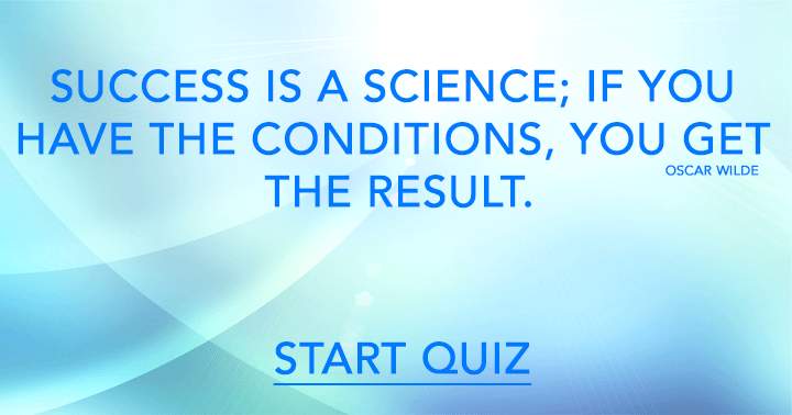 Banner for How good is your result gonna be in this Science Quiz?