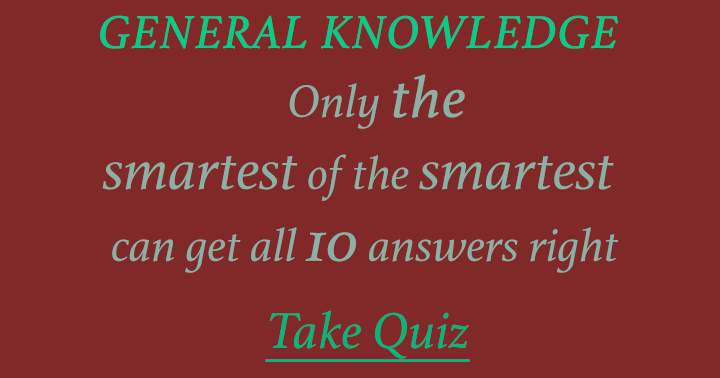 Banner for Are you one of the smartest?