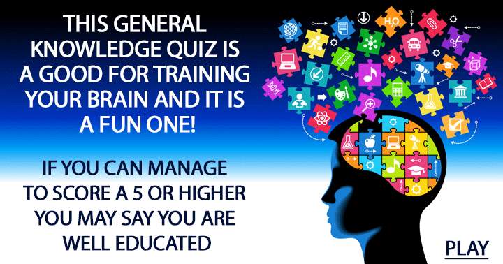 Banner for Train your brain with this fun general knowledge quiz!