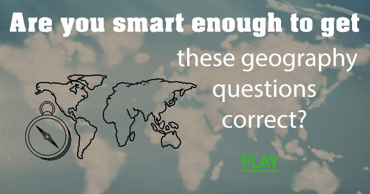 Banner for Geography Quiz