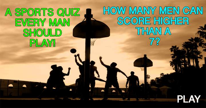 Banner for This is a quiz for our male followers! 