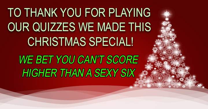 Banner for This Christmas Special is our challenge to you!