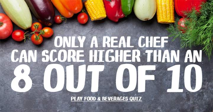 Banner for Food & Beverages Quiz