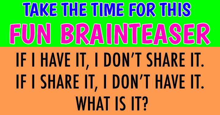 Banner for Only take on this enjoyable puzzle if you already know the answer!