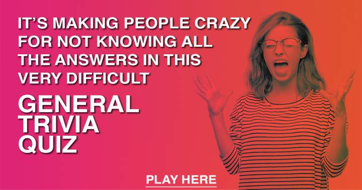 Banner for A wide-ranging quiz encompassing various subjects of general knowledge.