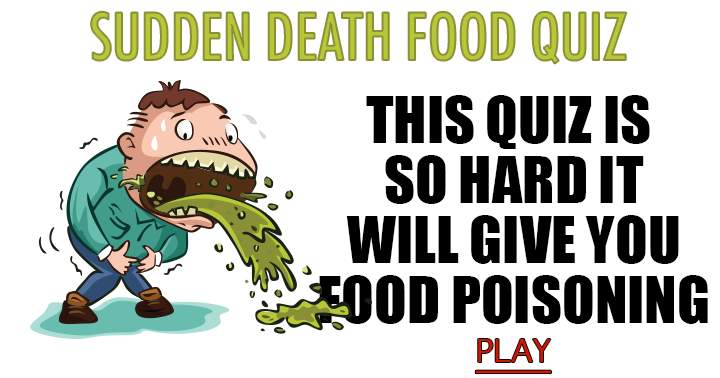 Banner for Unforeseen death results from food quiz.