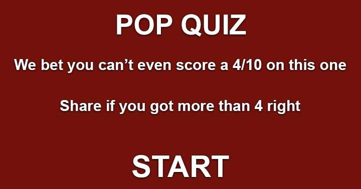 Banner for Pop Music Quiz