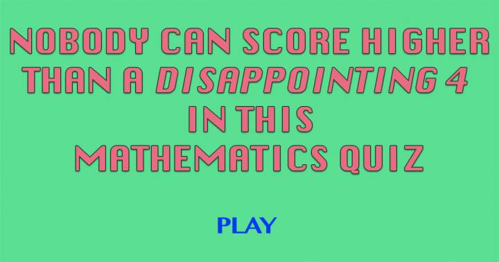 Banner for Quiz on Mathematics.