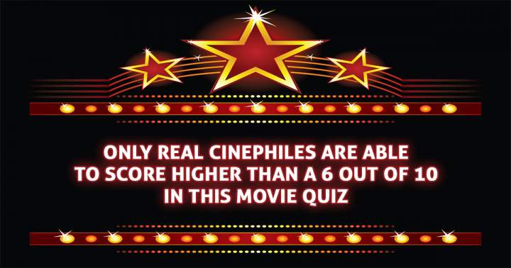 Banner for Movie Quiz that poses a challenge