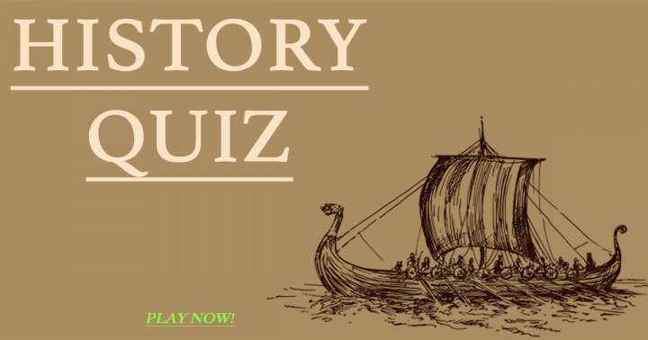 Banner for Quiz on history.